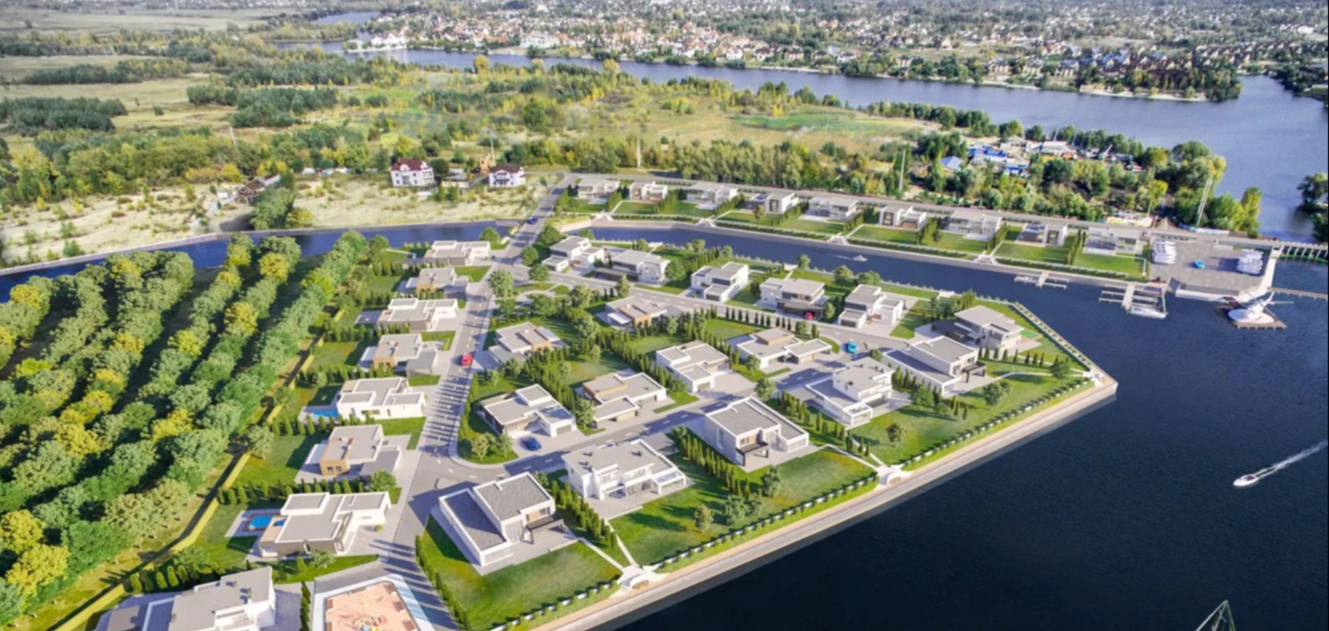 Проєкт котеджного містечка